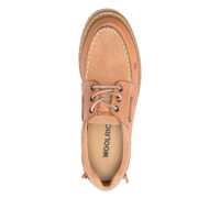 Mocasini Woolrich Dama - Mocasini Woolrich Woolrich Rock Leather Boat Shoes Brown Femei (BM 19401843) - B-mall.ro