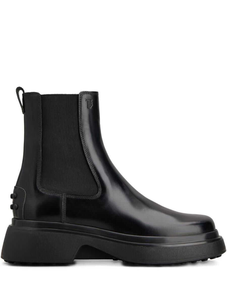 Bocanci TODS TodS Leather Boots Black Femei (BM 19402269) 1