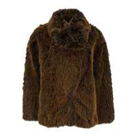Geci Semicouture Carol Faux-Fur Jacket Femei