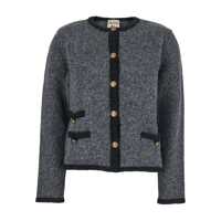 Geci Semicouture Dulcinea Wool Blend Jacket Femei