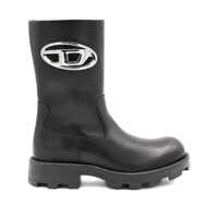Bocanci Diesel Leather Biker Boots Femei