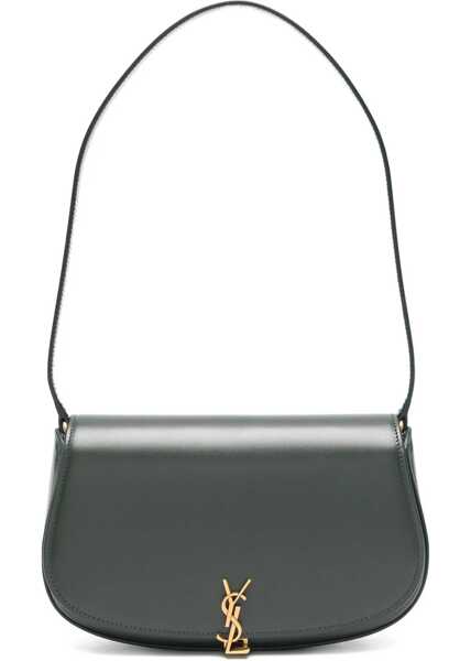 Genti de umar Saint Laurent Voltaire mini Shoulder Bag DARK GREEN BOTTLE Femei (BM 19402481) 1