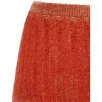 Fuste Fendi Dama - Fuste Fendi Mohair and Wool Midi Skirt RUSTBLUSH Femei (BM 19402508) - B-mall.ro
