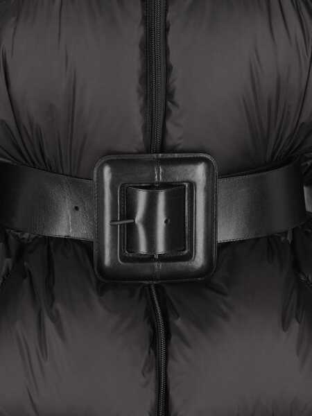 Geci de iarna Balenciaga Belted Hourglass Short Puffer BLACK Femei (BM 19402526) 3