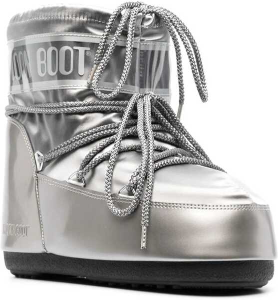 Bocanci casual Moon Boot Icon Glance Boots SILVER Femei (BM 19402529) 2