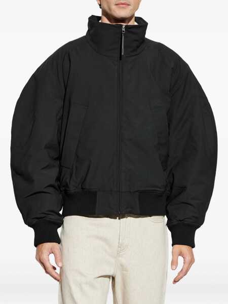 Bomber jacket JACQUEMUS Aro bomber Jacket with raised collar BLACK Barbati (BM 19402547) 3