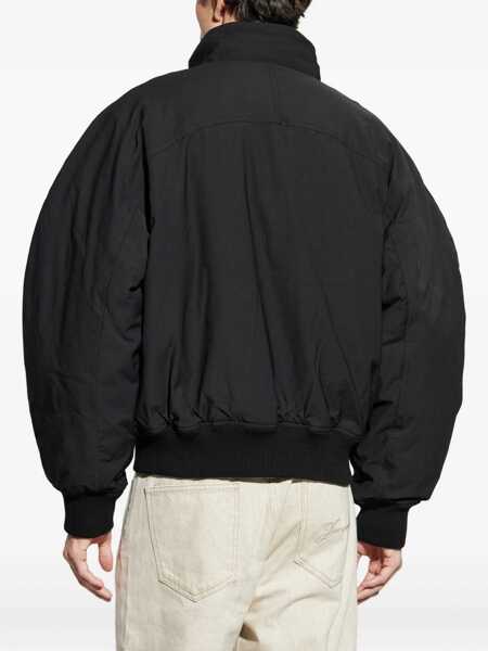 Bomber jacket JACQUEMUS Aro bomber Jacket with raised collar BLACK Barbati (BM 19402547) 4