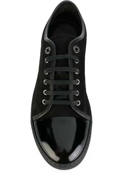 Sneakers Lanvin Suede Sneaker BLACK Barbati (BM 19402571) 4