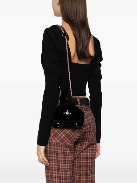 Genti de mana Vivienne Westwood Mini Yasmine Bag BLACK Femei (BM 19402589) 2