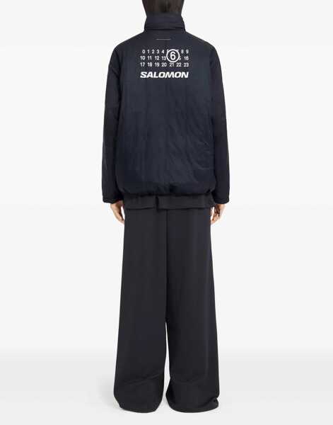 Jachete MM6 Maison Margiela Quilted half zipped Jacket Salomon X MM6 BLACK Femei (BM 19402637) 4