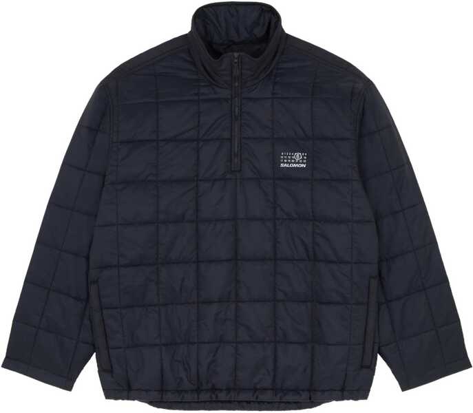 Jachete MM6 Maison Margiela Quilted half zipped Jacket Salomon X MM6 BLACK Femei (BM 19402637) 1