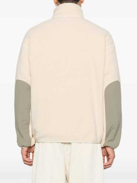 Jachete MAISON KITSUN Casual Fleece Jacket ECRU Barbati (BM 19402673) 4