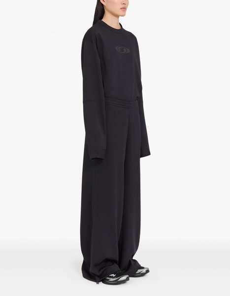 Pantaloni casual MM6 Maison Margiela Wide-leg track pants from the Salomon x MM6 WASHED BLACK Femei (BM 19402688) 3