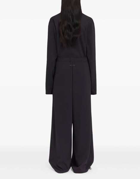 Pantaloni casual MM6 Maison Margiela Wide-leg track pants from the Salomon x MM6 WASHED BLACK Femei (BM 19402688) 4