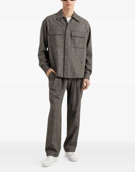 Pantaloni casual Dolce & Gabbana Jogging Trousers in Wool and Alpaca QUADRI-CHECK-TARTAN Barbati (BM 19402736) 2