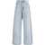 Fiorucci Tricolor Stripe Baggy Jeans LIGHT BLUE