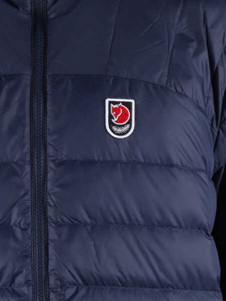 Bluze de trening Fjallraven Kanken Expedition Pack Down Hoodie M Blue Barbati (BM 19404288) 3