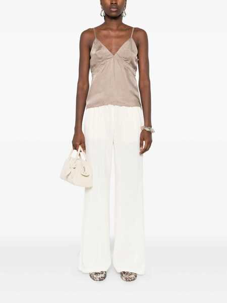 Topuri FEDERICO CINA Federico Cina Slip Top Clothing GREY Femei (BM 19404516) 2