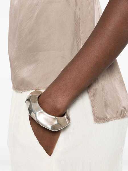 Topuri FEDERICO CINA Federico Cina Slip Top Clothing GREY Femei (BM 19404516) 5