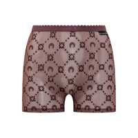 Pantaloni casual Marine Serre Shorts Marine Serre Tulle Monogram Femei