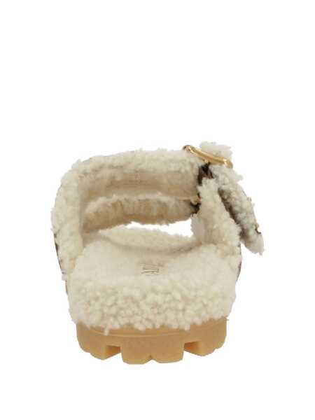 Sandale Prada Prada Slippers In Suede BROWN Femei (BM 19404690) 3