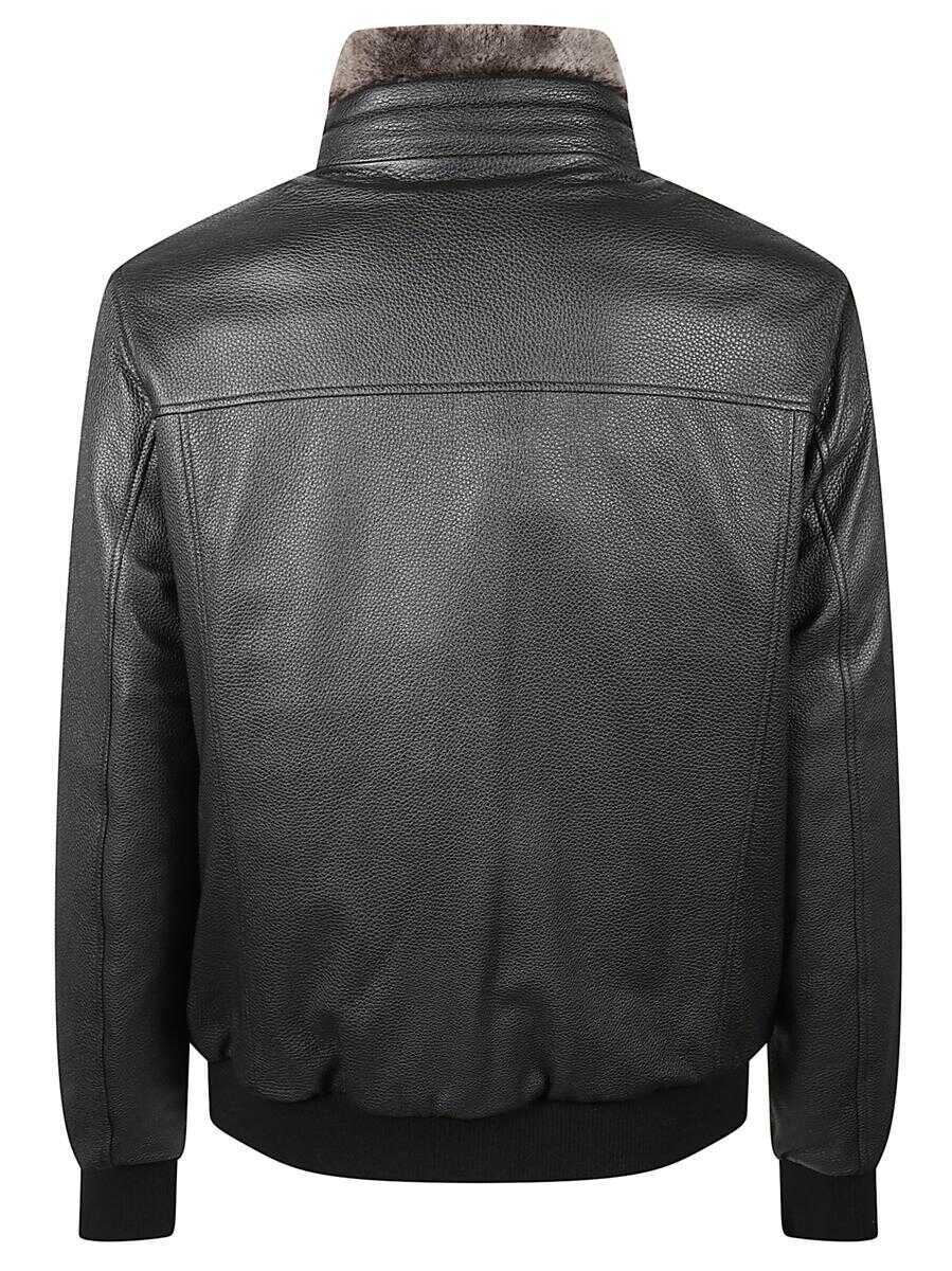 Geci Moorer Moorer Jacket Black Barbati (BM 19404702) 2