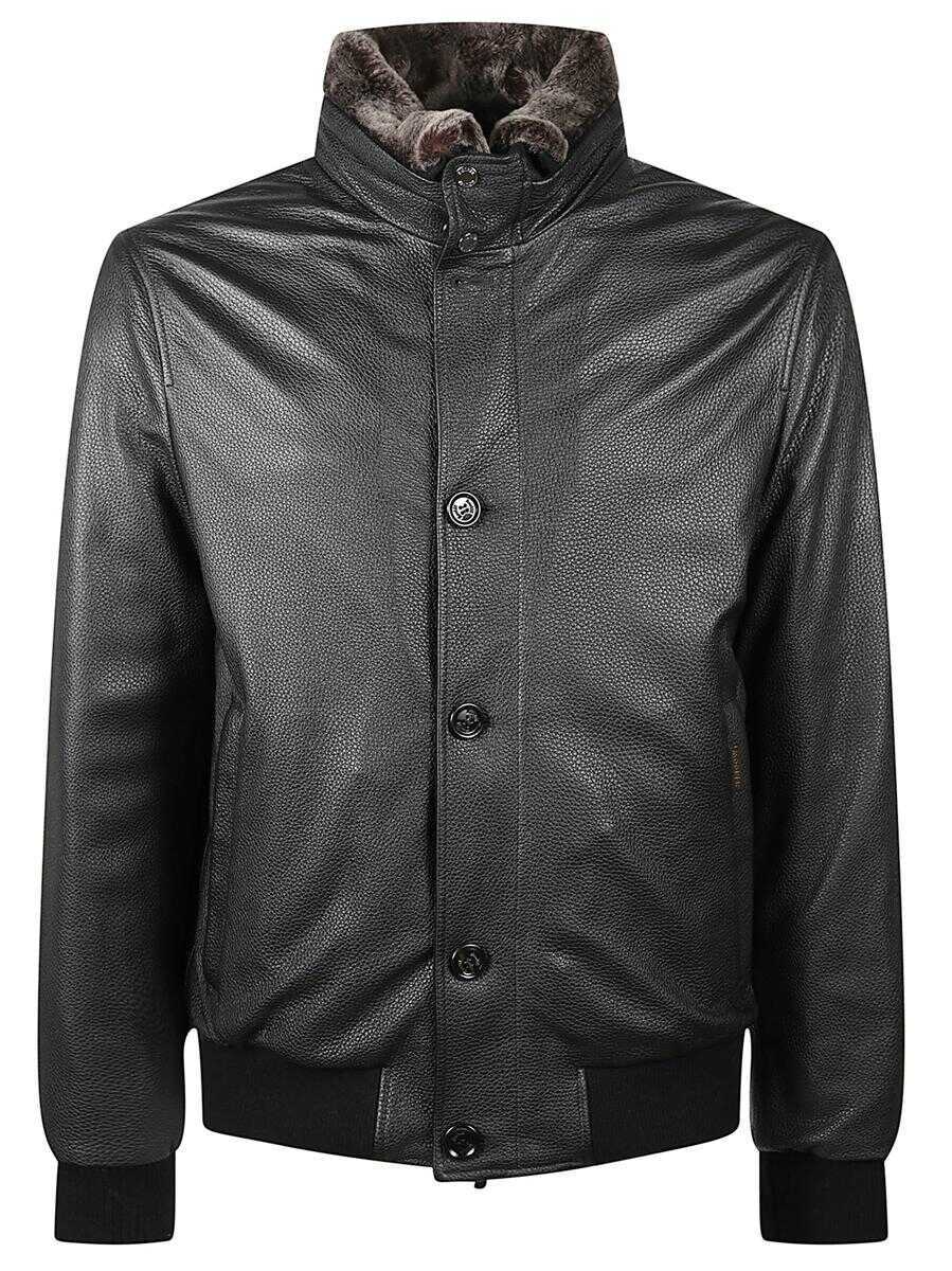 Geci Moorer Moorer Jacket Black Barbati (BM 19404702) 1