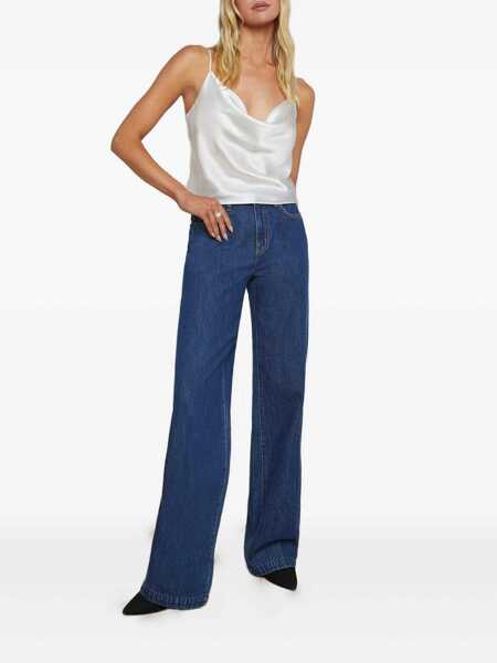 Topuri LAGENCE LAgence Calista Top WHITE Femei (BM 19404705) 2