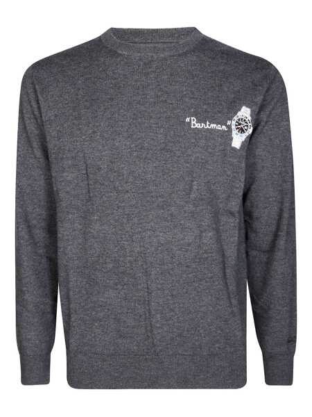 Pulovere Mc2 Saint Barth MC2 Saint Barth  Sweaters GREY Barbati (BM 19404807) 1