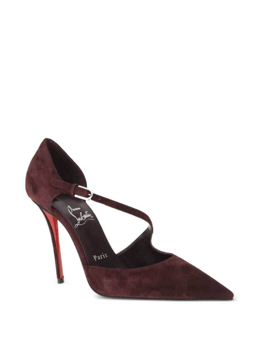 Pantofi cu toc Christian Louboutin Christian Louboutin Miss Ziggyta Leather Pumps Red Femei (BM 19404810) 3