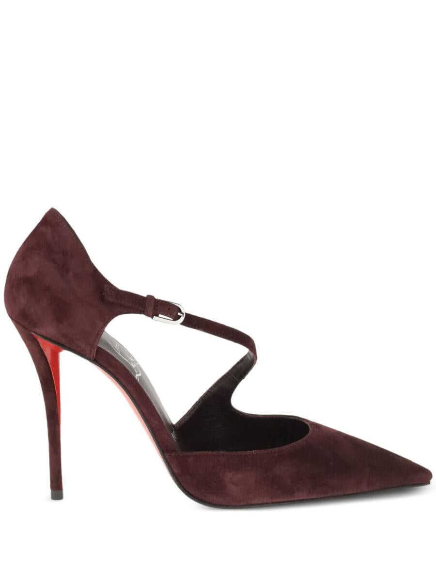 Pantofi cu toc Christian Louboutin Christian Louboutin Miss Ziggyta Leather Pumps Red Femei (BM 19404810) 1