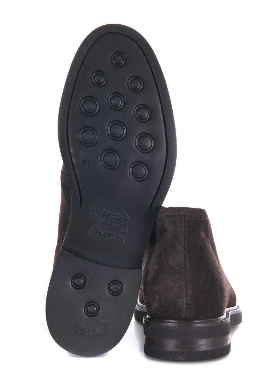 Pantofi eleganti Jerold Wilton Jerold Wilton  Flat Shoes Brown Barbati (BM 19404825) 5