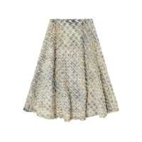 Fuste Diesel Houndstooth Denim Skirt Femei
