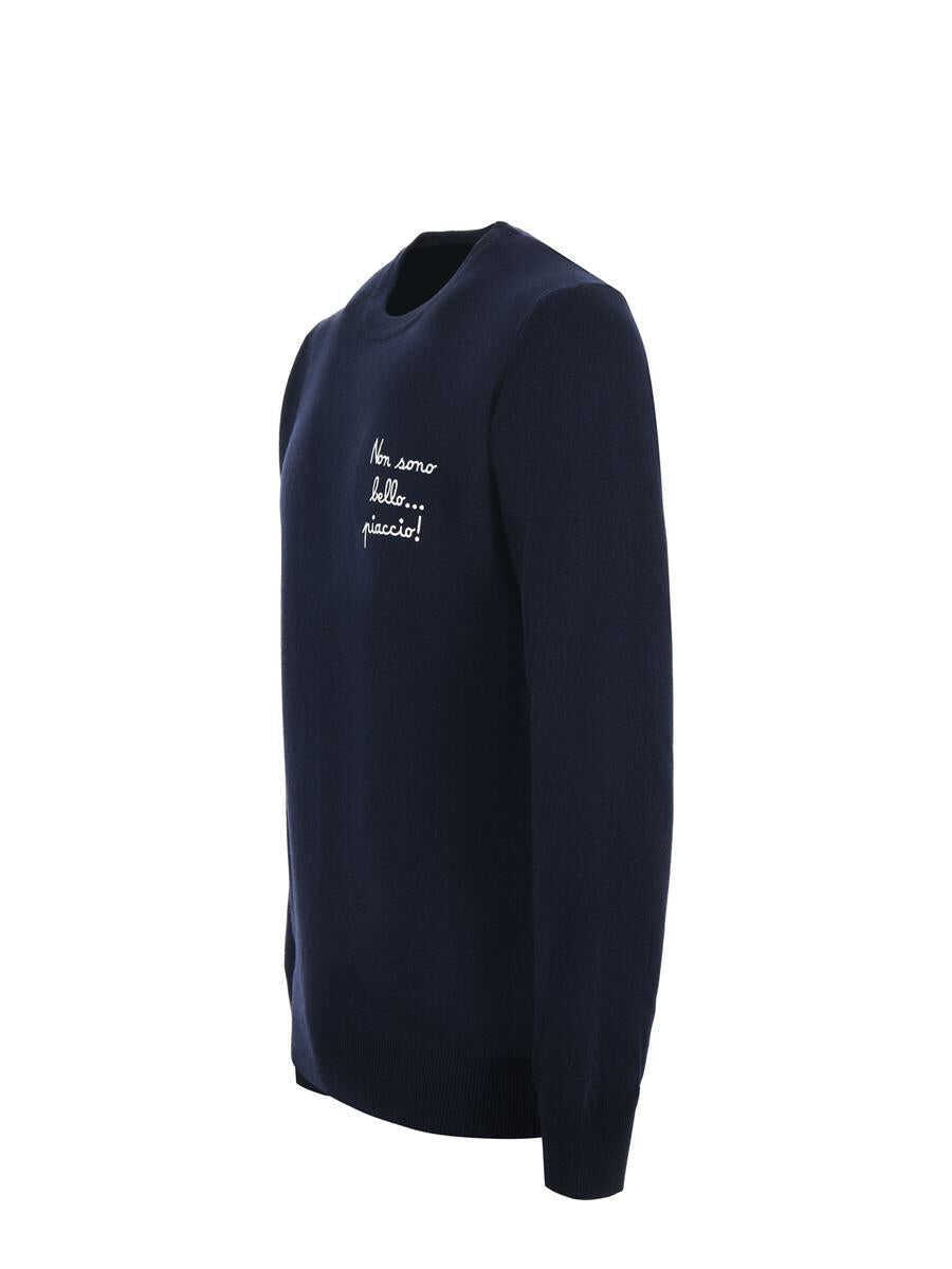 Pulovere Mc2 Saint Barth MC2 Saint Barth  Sweaters BLUE Barbati (BM 19404909) 2
