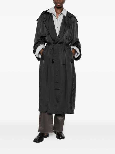 Geci FEDERICO CINA Federico Cina Oversize Trench Clothing GREY Femei (BM 19404912) 2