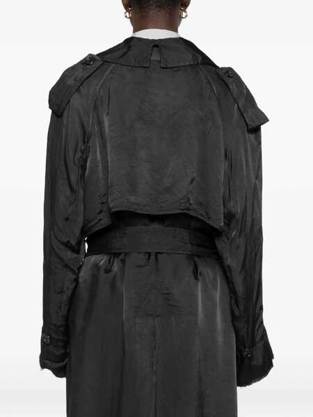 Geci FEDERICO CINA Federico Cina Oversize Trench Clothing GREY Femei (BM 19404912) 4