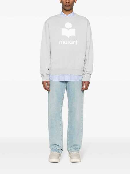 Pulovere Isabel Marant Isabel Marant Mikoy Crewneck Sweatshirt With Logo Black Barbati (BM 19404969) 2