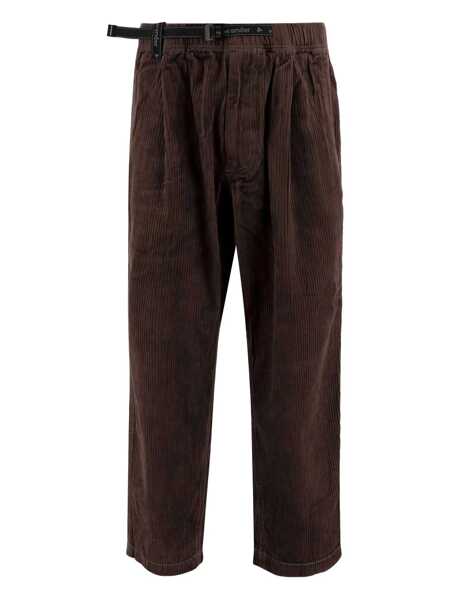 Pantaloni AND WANDER And Wander Trousers BROWN Barbati (BM 19404984) 1