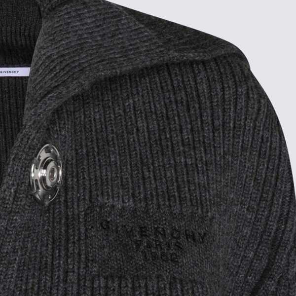 Pulovere Givenchy Givenchy Dark Grey Wool Knitwear SLATE BLEND Femei (BM 19405008) 3