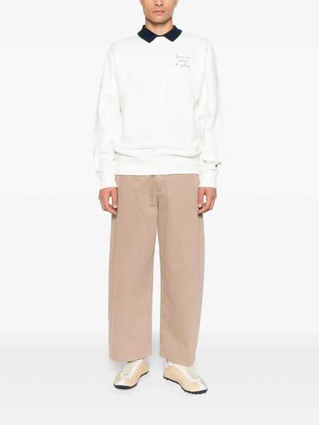 Pulovere Mc2 Saint Barth MC2 Saint Barth Soho Crewneck Sweatshirt WHITE Barbati (BM 19405068) 2