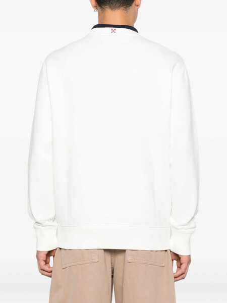 Pulovere Mc2 Saint Barth MC2 Saint Barth Soho Crewneck Sweatshirt WHITE Barbati (BM 19405068) 4