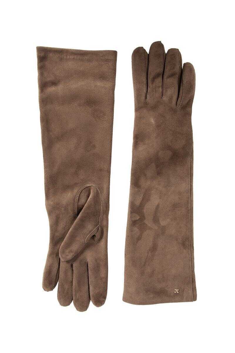 Manusi Max Mara Max Mara Gloves BROWN Femei (BM 19405194) 1