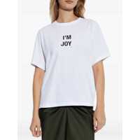 Tricouri Victoria Beckham T-Shirt In Cotton With Print Femei