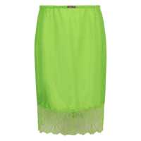 Fuste Gucci Gonna In Viscose Twill With Floral Lace Femei