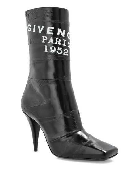 Bocanci Givenchy Givenchy Black Leather Boots Black Femei (BM 19405452) 2