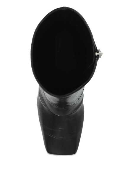 Bocanci Givenchy Givenchy Black Leather Boots Black Femei (BM 19405452) 4