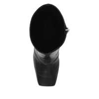 Incaltaminte Givenchy Dama - Bocanci Givenchy Givenchy Black Leather Boots Black Femei (BM 19405452) - B-mall.ro