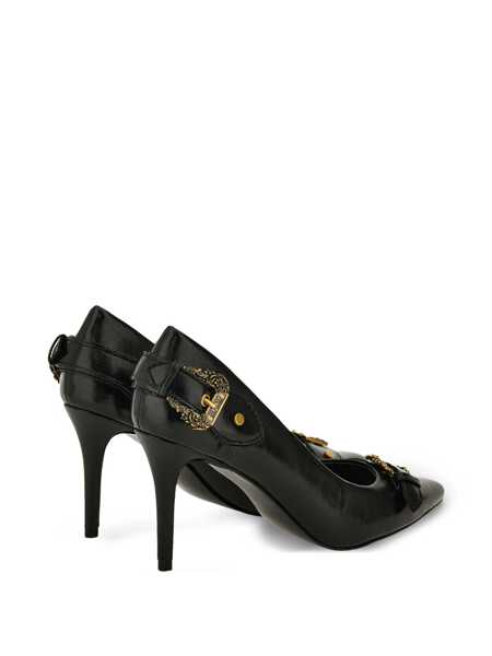 Pantofi cu toc Versace Jeans Couture Versace Jeans Couture Dcollet Scarlett Black Femei (BM 19405677) 3
