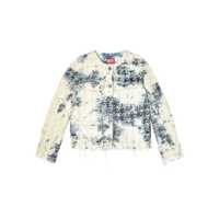 Geci Diesel Houndstooth Denim Jacket Femei