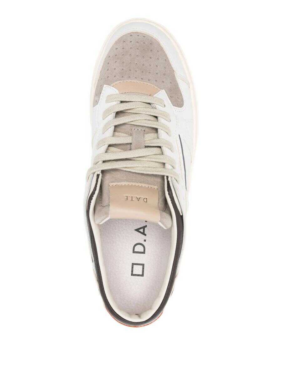 Sneakers D.A.T.E. D.A.T.E. Torneo Colored Shoes IT WHITE TESTA DI MORO Barbati (BM 19406082) 4